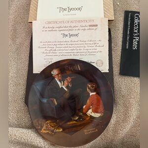 NORMAN ROCKWELL-1982 THE TYCOON